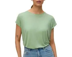 Vero Moda Mava Plain SS Shirt Dames - Maat M