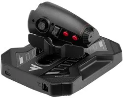 Manette des gaz Thrustmaster Sol-R 6 - Manette des gaz pour simulateur de vol sur PC - Pour les vols spatiaux, militaires et civils