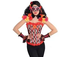 Amscan Verkleedmasker Day Of The Dead One-size