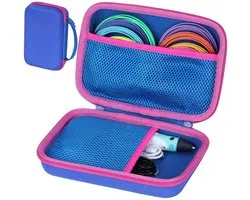 Beschermhoes compatibel met SCRIB3D P1 3D printerpen / MYNT3D 3D-pen / 3Doodler Start 3D-printerstift/FreeSculpt 3D printerpen, zwart, Tas (Alleen Hoes)