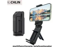 CL CHlIN® Multifunctionele telefoonhouder - Reis telefoonhouder - telefoonhouders auto - telefoonstandaard - telefoon standaard - telefoon statief - telefoonstatief- telefoon stabilisator