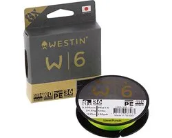 Westin W6 8-Tresse Lime Punch (135m) - Taille : 0,148mm - 6,8 kilo