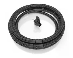 AISENS A151-0899, Kabelkous, Universeel, Zwart