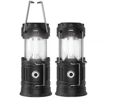 YONO Led Lantaarn voor Buiten - Set van 2 - Stormlantaarn - Tentlamp Oplaadbaar - Kampeerlamp - Camping Lamp