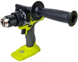 Perceuse à percussion sans fil RYOBI V ONE+ 0, couple max. 95 Nm, 24 réglages de couple, mandrin sans clé 13 mm, G5 GripZone, sans batterie ni chargeur