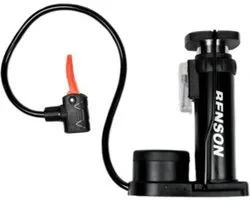 Benson Mini voetpomp met druk meter - Fiets/auto/bal/luchtbed - Max: 8 Bar
