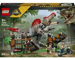 LEGO Jurassic World Spinosaurus Ontsnapping Dinosaurus Speelgoed voor Kinderen 77982