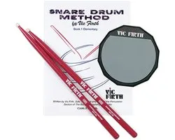 VIC FIRTH Practice Pad, Launch Pad, Starter Kit, LPAD