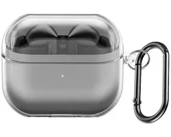 Étui de protection pour Samsung Galaxy Buds 3/Buds 3 Pro avec mousqueton