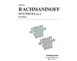 5 Pieces, Op. 3 (VAAP Edition)