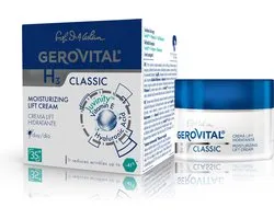 Gerovital H3 Evolution Liftende Dagcrème met Hyaluronzuur - Hydraterende Anti-Aging Gezichtscrème - Voor Fijne Lijntjes & Huidelasticiteit - 50 ml