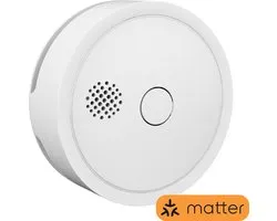 Aroha Home Rookmelder - Smart brandmelder met Matter over Thread - Compitabel met Google, Apple, Alexa, Home Assistent