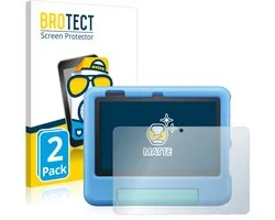 BROTECT - Protection d'écran pour Amazon Fire 7 Kids 2022 - Film protecteur mat (2 pièces)