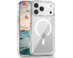 Casecentive Silicone MagSafe Case iPhone 17 Pro Max clear
