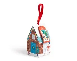 Winter Sledding 130pc Puzzle Ornament