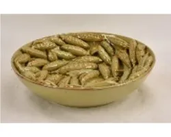 Bol FABA céramique vert olive marron Ø43x12 cm - Light & Living