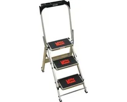 Altrex Brenta 3 marches - Escalier d'entrepôt - Hauteur de travail 3.70m