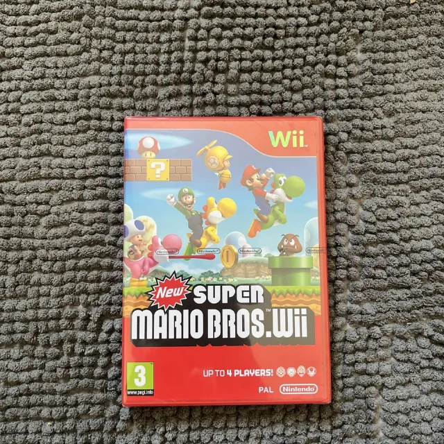 Super Mario Bros. Wii Factory Sealed Brand New