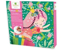 Sycomore mozaïek speelgoed Stick'N Fun Princesses des bois creatief.