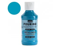 Pebeo Pouring Experiences Acrylverf 118ml - Turquoise Blauw