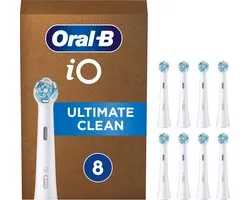 Oral-B iO Ultimate Clean - Brossettes de rechange - Lot de 8