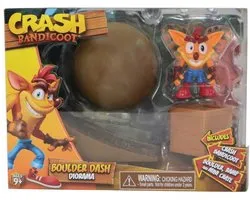 Bandai Crash Bandicoot speelset Boulder Dash diorama decoratie.