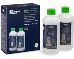 2x Delonghi EcoDecalk - Détartrant liquide (500ml) DLSC500