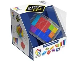 SmartGames Cube Puzzler Go - 3D Logisch Denkspel - 80 Educatieve Kubus Uitdagingen - IQ Breinbreker & Compact Reisspel - Vanaf 8 Jaar
