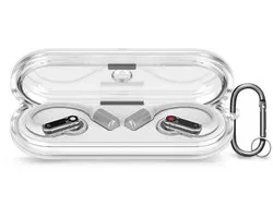 kwmobile Earphones Case for Nothing Ear (Open) Case - Clear TPU Silicone Earbuds Cover - Transparent
