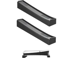Standaard voor PS5 Slim/Pro Console Disc en Digitale Editie, Horizontale Beugel Houder Plaatsing Basisstandaard Accessoires voor PS5 Slim Console (2 stuks)