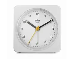 Braun BC03W - Wekker - Analoog - Wit