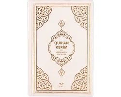 De Qur'an Kerim - Nederlandse vertaling Koran boek - Gebroken Wit - Luxe Koran met QR Code - Ramadan Mubarak Eid Gift Islamitisch met QR Code - Een ideaal islamitisch geschenk (25x17 cm)