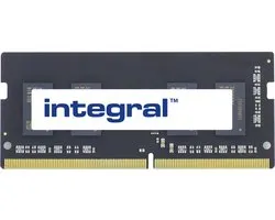 Integral 8GB LAPTOP RAM MODULE DDR4 3200MHZ EQV. TO MTA8ATF1G64HZ-3G2J1 FOR MICRON, 8 Go, 1 x 8 Go, DDR4, 3200 MHz, 260-pin SO-DIMM