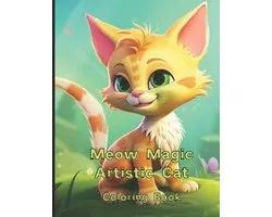 Meow Magic Artistic Cat - Inspire Creativity with Charming Feline Designs