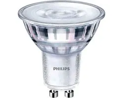 Philips LED Spot GU10 - 4W (50W) - Lumière Wit Chaud - Dimmable - 4 pièces