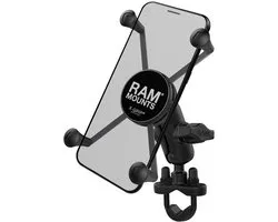 RAM Mounts X-Grip Grote Telefoonhouder met Stuur U-Bout Basis - Korte