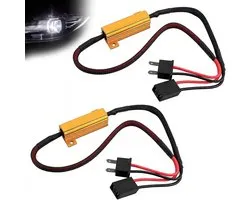 2 Stuks H7 LED-Decoder CANBUS Geen Foutweerstanden 50W 6 Ohm