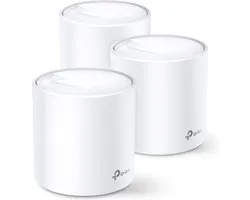 TP-Link Deco X60 - Mesh WiFi - WiFi Versterker - WiFi 6 - 5400 Mbps - 3-pack