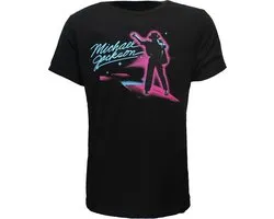 Michael Jackson King Of Pop Neon Dance T-Shirt - Officiële Merchandise - S