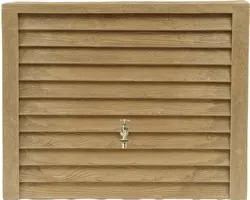 GARANTIA WOODY Wandtank 350 Liter lightwood