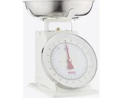 Typhoon Living keukenweegschaal - gebroken wit - 4kg