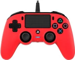 Nacon Compact Official Licensed Bedrade Controller - PS4 - Rood