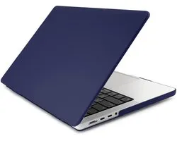 Coque Macbook Pro 16 pouces - Housse Macbook Pro 16 pouces - Macbook Pro M1 (16 pouces) A2442 Hardcover Hardcase pour Nieuwe Macbook Pro 16,2 pouces Hardcover Hardcase - Blauw Emerald