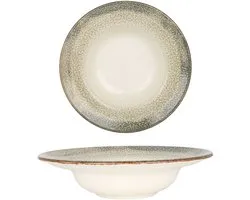 By Bone Pastabord - Spazio - Porselein - 25 cm (400cc) - set van 2
