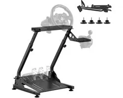 Bruinsma INEX Support de volant de course - Racing Wheel Stand - Support de volant de course - Support de volant de course - Logitech G29 G27 G920 G923 - Thrustmaster T300RS T300GT TS-PC TSXW - Noir
