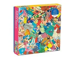 Vintage Paper Dolls 1000 Piece Puzzle In Square Box