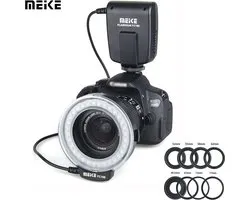 Meike FC-100 macro flitser ringflitser macroflitser Canon Nikon Pentax Olympus
