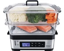 Steba DG2 - Stoomkoker - 6 liter - timer - 1200 Watt - 5 automatische programma's - BPA vrij