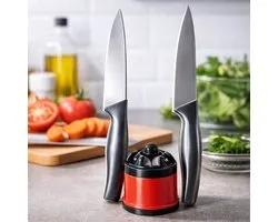 Smart sharp messenset met slijper - Zilver - RVS