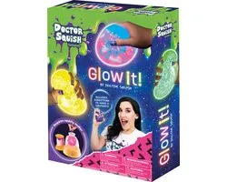 Doctor Squish – Glow It! Squishy Maker Navulset – 6 Glow-in-the-Dark Squishies